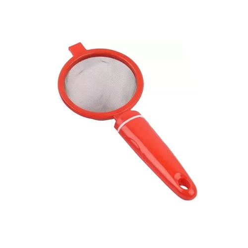 Red 880 Plastic Tea Strainer Sieve (Chai Chalni)