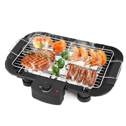 Black 082 Smokeless Electric Indoor Barbecue Grill 2000W
