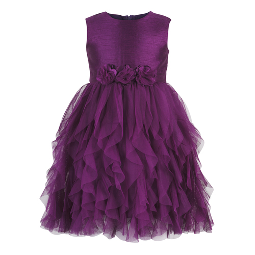 Violet Waterfall Dress