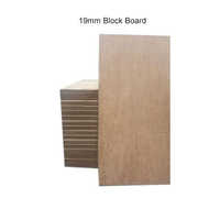 19mm Block Board - 19mm Thickness, Wood Material, Variable Dimensions | Unfinished Finish, Density 600-700 Kg/mâ³, Is 303 Compliance