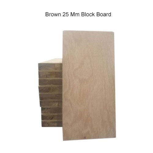 25 Mm Brown Block Board
