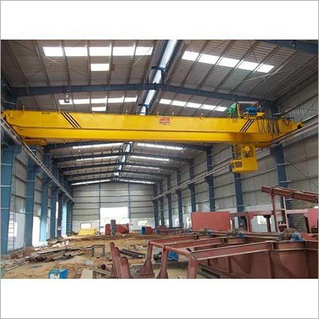 Steel Electric Double Beam Eot Cranes Max Load Capacity 3-20 Ton Travel Speed 5-10 Mmin