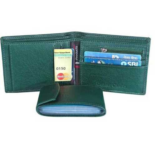 Money clip leather wallet By ROY ENTERPRISE
