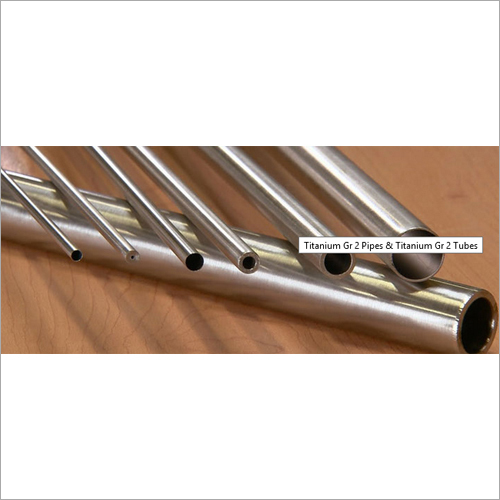 Bright & Black Titanium Gr.2 Pipe Uns R50400