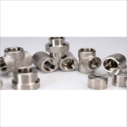 Bright & Black Titanium Gr.2 Alloy Forged Fitting Uns R50400