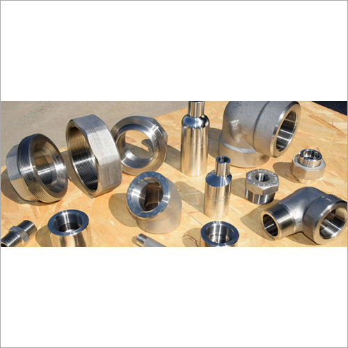 Bright & Black Super Duplex Steel Forged Fitting S31803