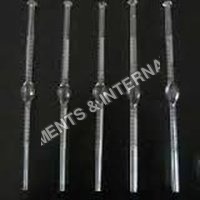 Stalagmometer - Borosilicate Glass, 150-250 Mm Length, 5-8 Mm Diameter | Factory Calibrated, Â±0.5% Accuracy, Iso Compliance