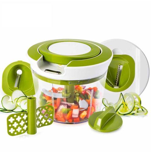 079 Manual 2 in 1 Handy smart chopper for Vegetable Fruits Nuts Onions Chopper Blender Mixer Food Processor By DEODAP INTERNATIONAL PRIVATE LIMITED