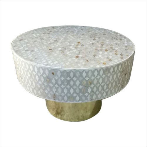 Handmade Bone Inlay Coffee Table
