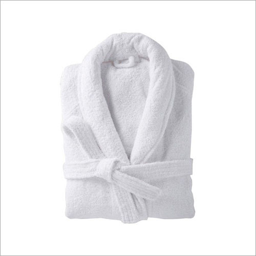 White Cotton Bathrobes Age Group: Adults