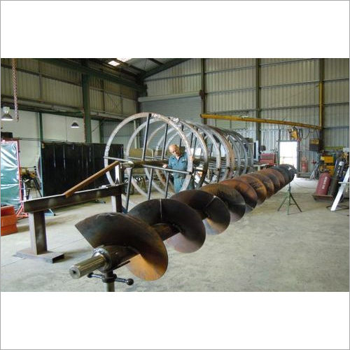 SS Screw Conveyor Fabrication