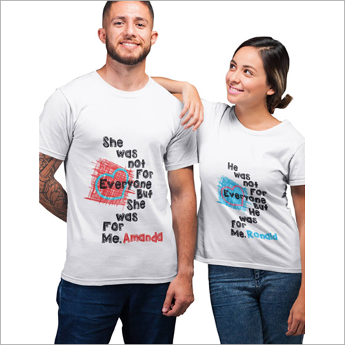 Customized Couple T-Shirts