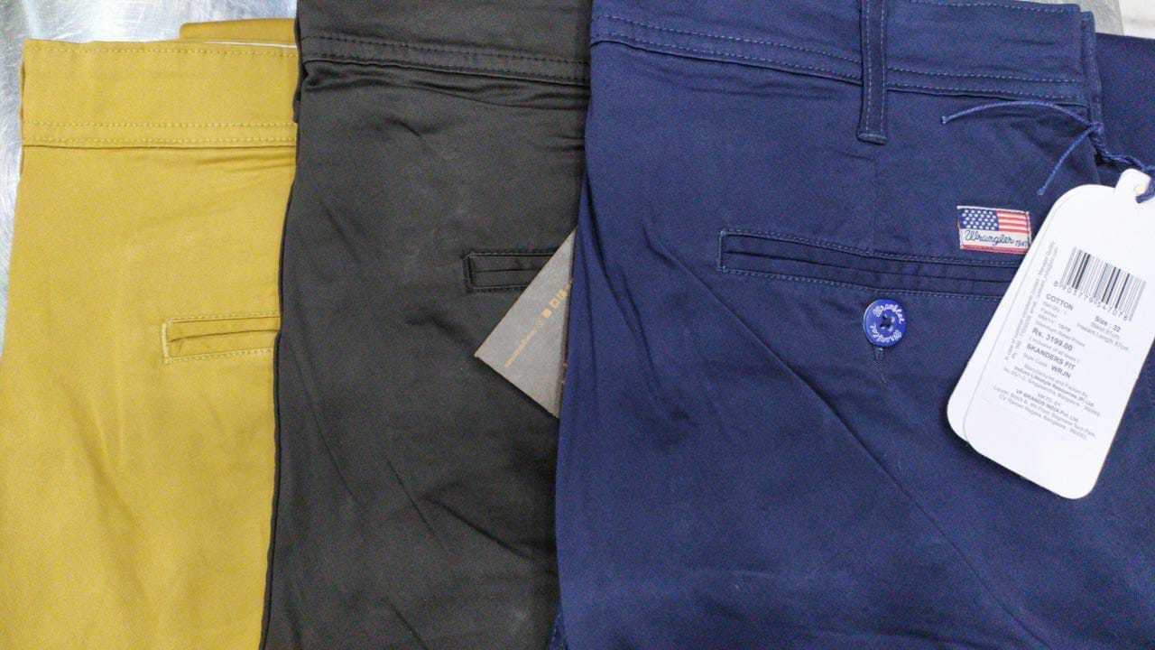Branded Chinos Trousers with Bill