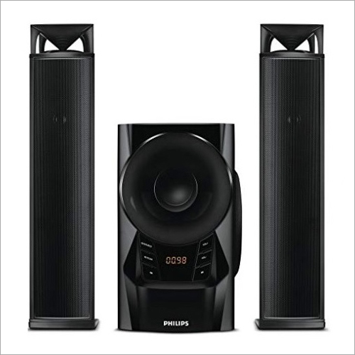 Black Philips Mms2160B 2.1 Speaker