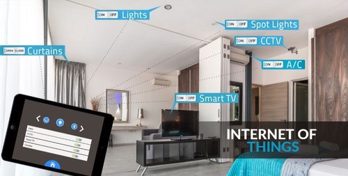 3 Bed Room Home Automation Setup Usage: Wi Fi