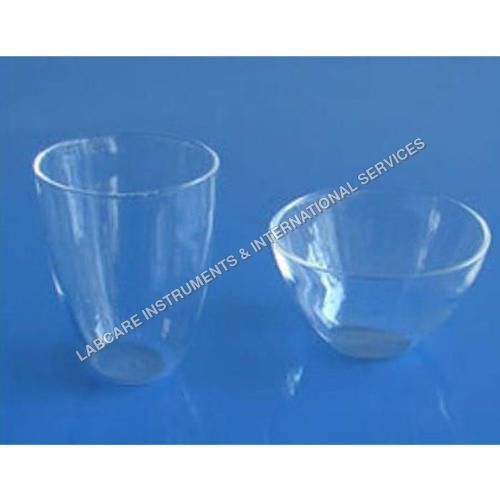 Low Form Silica Crucible Transparent