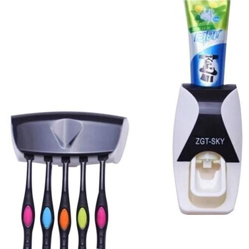 200 Toothpaste Dispenser And Tooth Brush with Toothbrush