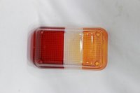 Three Wheeler Tail Lamp Glass 2 Stroke - Color: Red