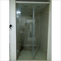 Modern Sliding Glass Shower Partition