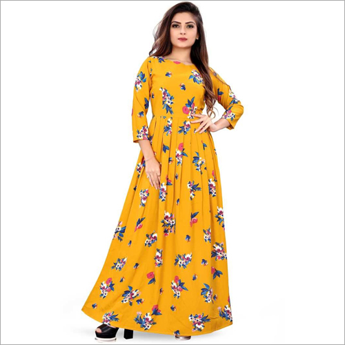 Ladies Long Maxi Dress