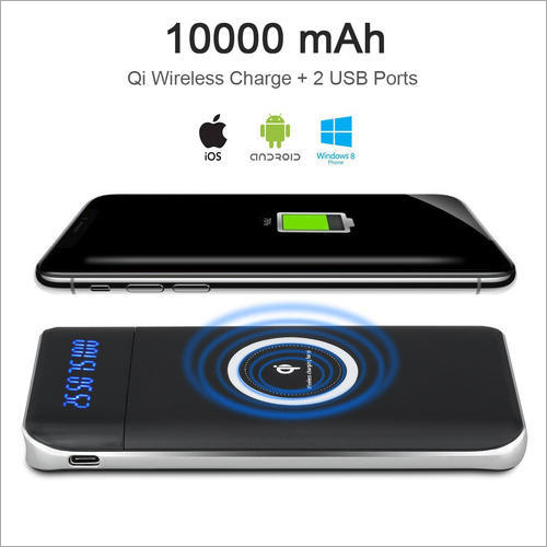 10000 एमएएच मोबाइल वायरलेस पावर बैंक