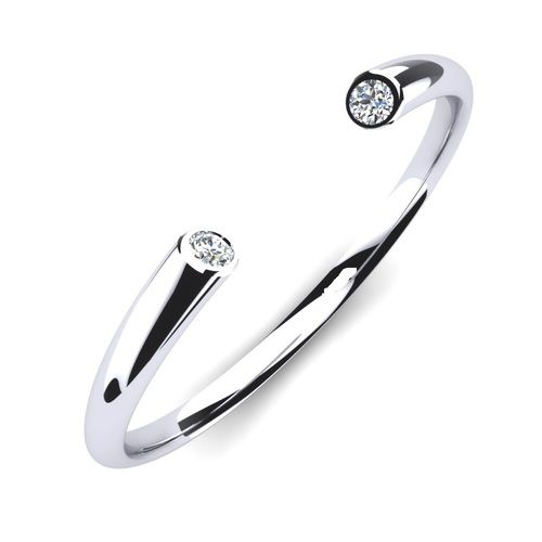 Silver Cz Bangles Gender: Women