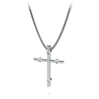 Holy  Jesus Silver Cross Pendant Gender: Women