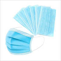 Non Woven 3 Ply Protective Face Mask