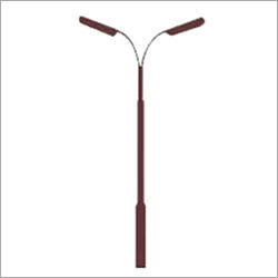 Dual Arm Street Light Pole