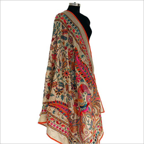 Available In Multiple Color Phulkari Dupatta