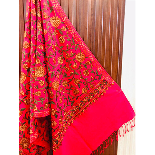 Available In Multiple Color Aari Work Shawl