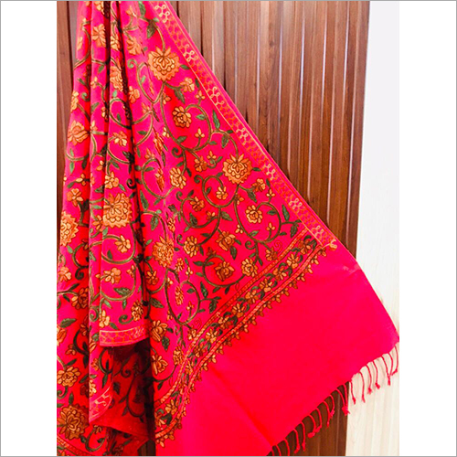 Aari work shawl