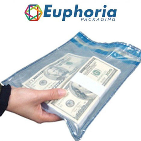 Plastic Cash Packaging Envelopes