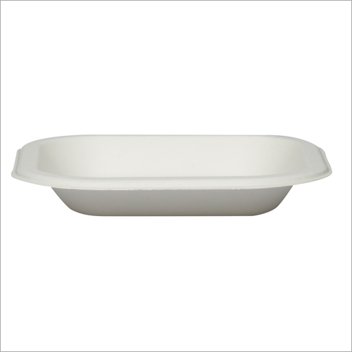 6 inch Bagasse Square Plate