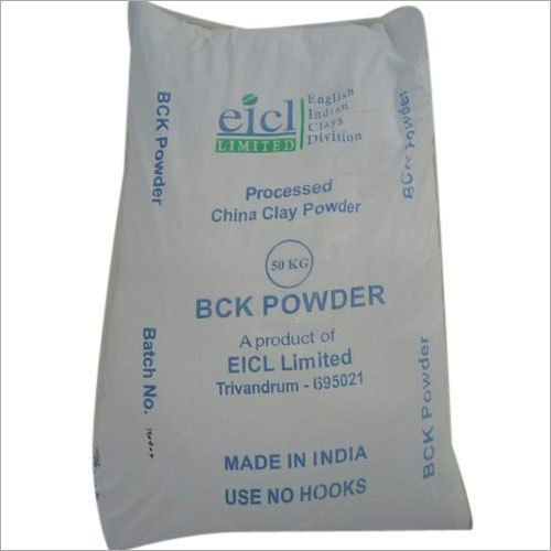 BCK Processed China Clay Powder