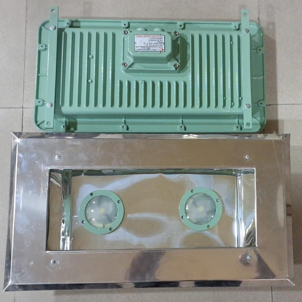 Flameproof Clean Room Bottom Openable Lighting Fitting