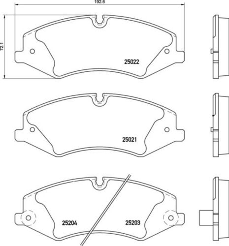 Landrover Fr Brake Pads