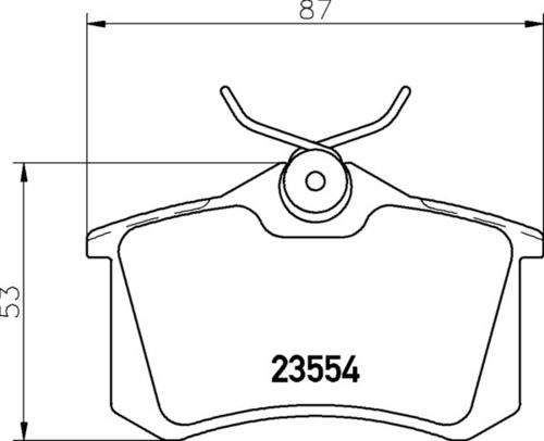 Skoda RR Brake Pads