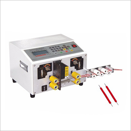 Cutting And Stripping Machine For Wire