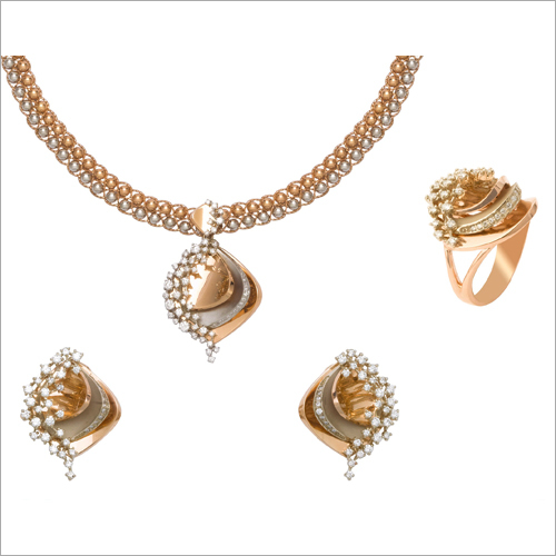 Ladies Necklace Set Diamond Clarity: Si1