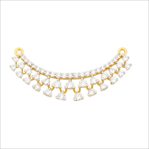 Ladies Gold Diamond Necklace