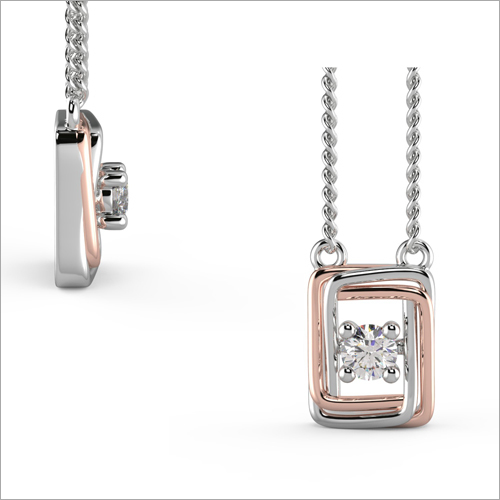 Ladies Real Diamond Pendant