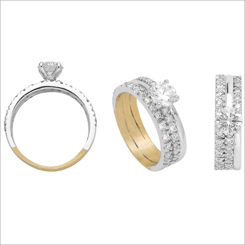 Ladies Fancy Solitaire Diamond Ring