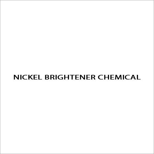 Nickel Brightener Chemical By PLATING PRODUCTS TRADING CO