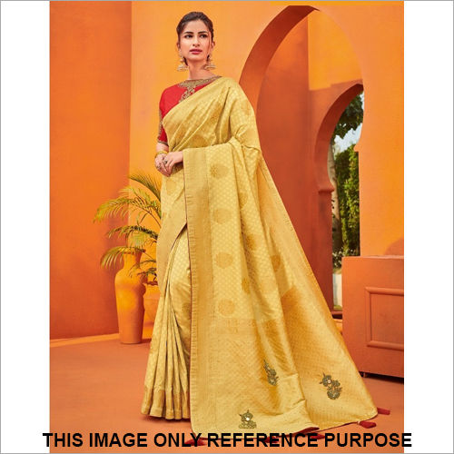 Cotton Silk Light Work Saree