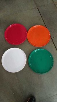 Plastic Dinner Plate - 12 Inch Round, All Colors | Durable Plastic Moulded Design, Lightweight At 160 Grams, Ideal For Dinner And Lunch