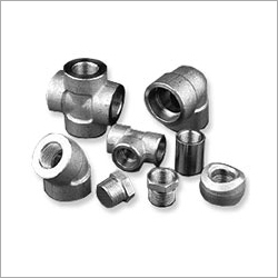 SS Forged Fitting - Stainless Steel, Round, Polished Surface | Socket Joint Design for Oil & Gas, Aerospace, and Defense Applications