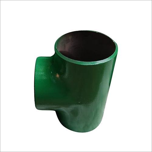 Buttweld Tee - Mild Steel, Round Section Shape, Socket Joint | Corrosion Resistant, Precision-Engineered, Durable Design, Accurate Dimensions
