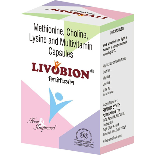 Methionine, Choline, Lysine And Multivitamins Capsules By PHARMA SYNTH FORMULATIONS LTD