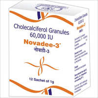 Cholecalciferol Granules - 60,000 Iu, Oral Form In 1g Sachets (12 Count) | Store In Cool, Dry Place